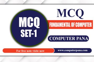 MCQ Set Part-1||Fundamental of Computer||Computer Pana